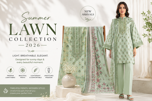Summer Lawn Collection 2026 – Top Lawn Trends in Pakistan
