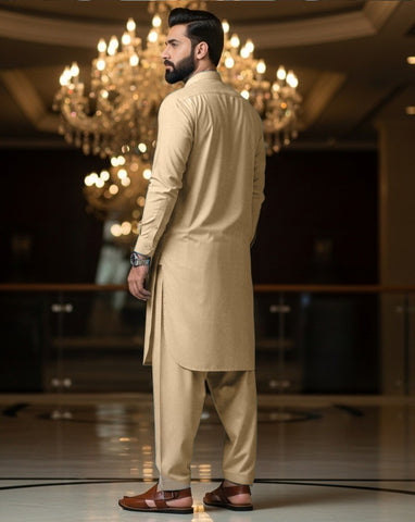 Nishat Naqsh Camel Beige