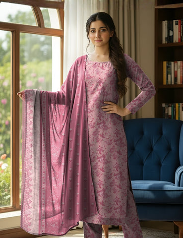 Bareeza Emb Printed Lawn 3PC PR-6938