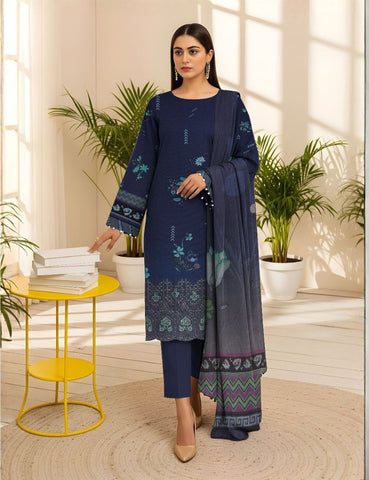 Unstitched Bareeze Embroidered Viscose 3-Pc 10