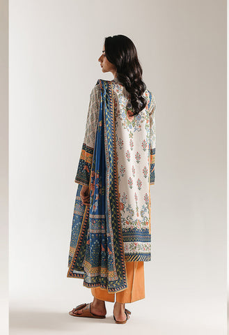 Ethnic Printed Lawn 3PC 109