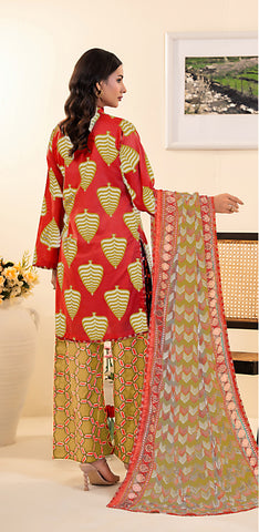 Beechtree Printed Lawn 3PC 1