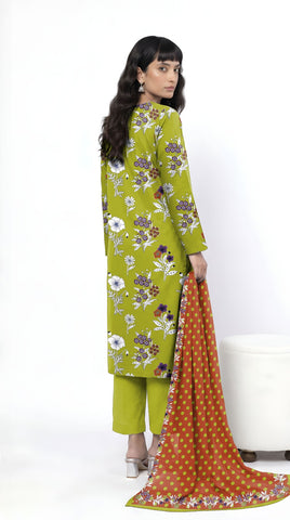 Khaadi Printed Lawn 3PC lkw40b