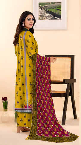 Beechtree Printed Lawn 3PC 6416