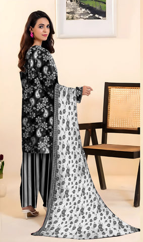Beechtree Printed Lawn 3PC 7066