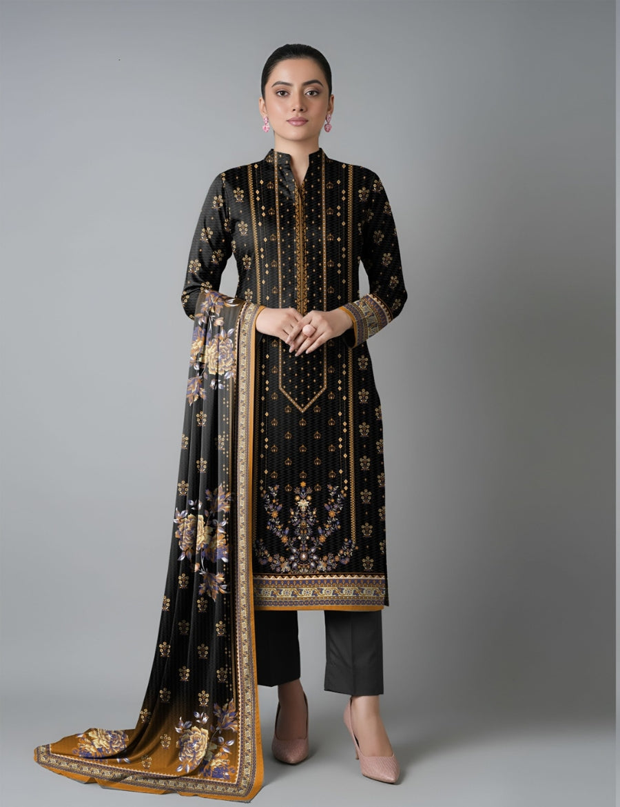Bareeza Printed Lawn 3PC 7382