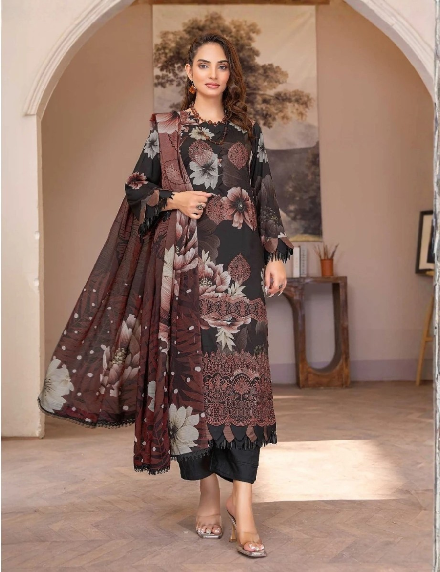 Munarq Embroidered Lawn 3PC 2620-03