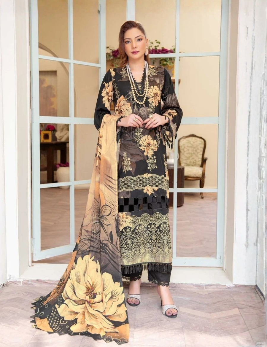 Munarq Embroidered Lawn 3PC 2620-04