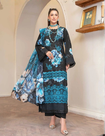 Munarq Embroidered Lawn 3PC 2620-06