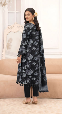 bareeze emb linen 3pc