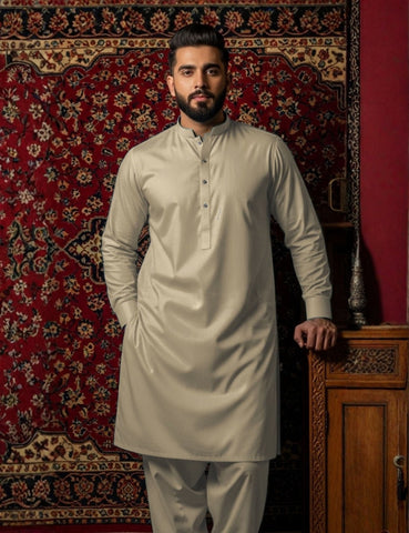 Gul Ahmad German cotton Light Taupe