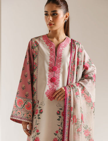 Ethnic Printed Lawn 3PC 530