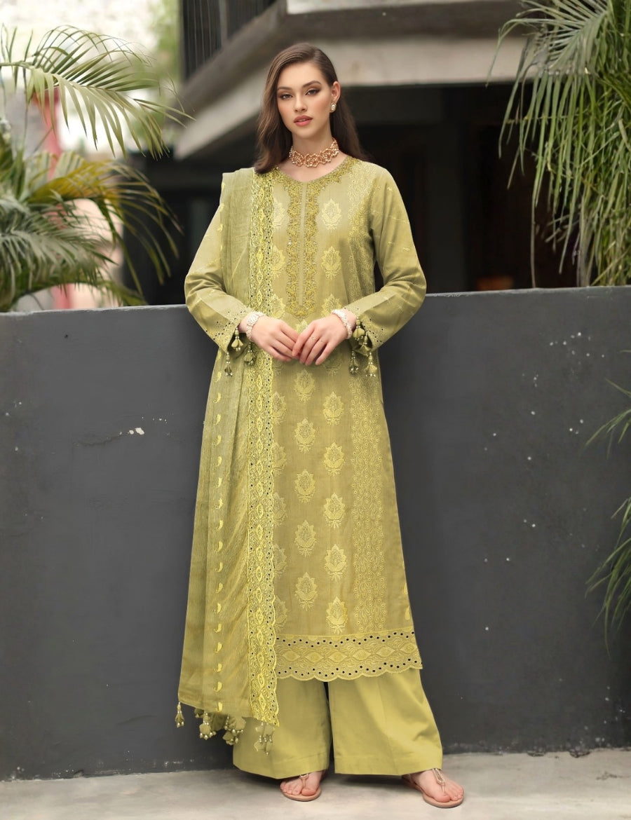 Munarq Embroidered Lawn 3PC 2623-01