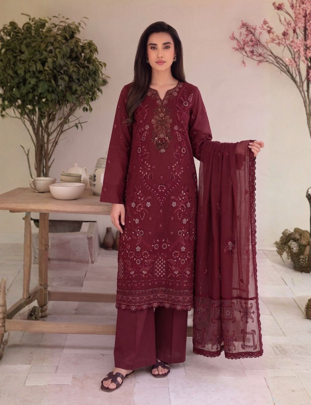 Zarmeen Emaan Premium Viscose Suit ZE-1971-2