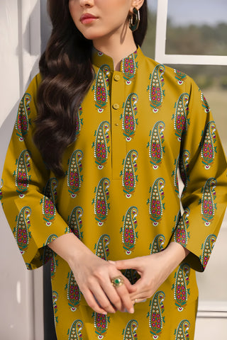 Baroque Unstitched Printed Khaddar 2pc