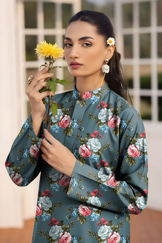 Baroque Unstitched Printed Khaddar 2pc