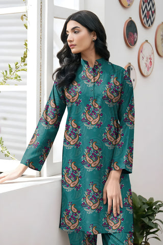 Baroque Unstitched Printed Khaddar 2pc
