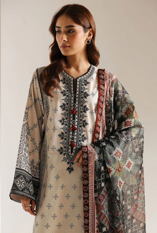 Ethnic Printed Lawn 3PC 003
