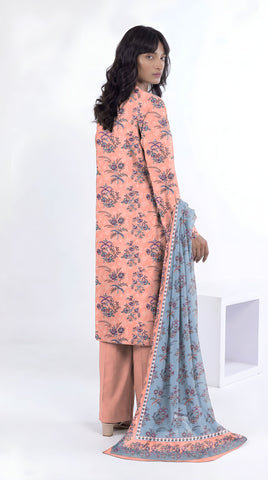 Khaadi Printed Lawn 3PC ss2422a