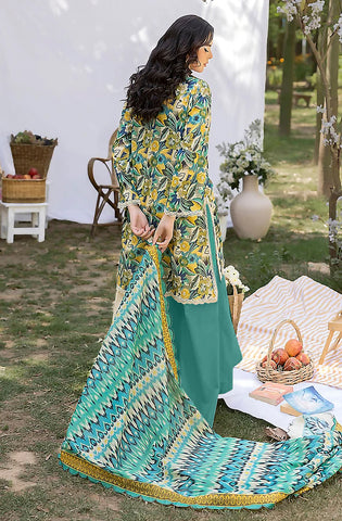 Gul Ahmed Unstitched Printed Linen