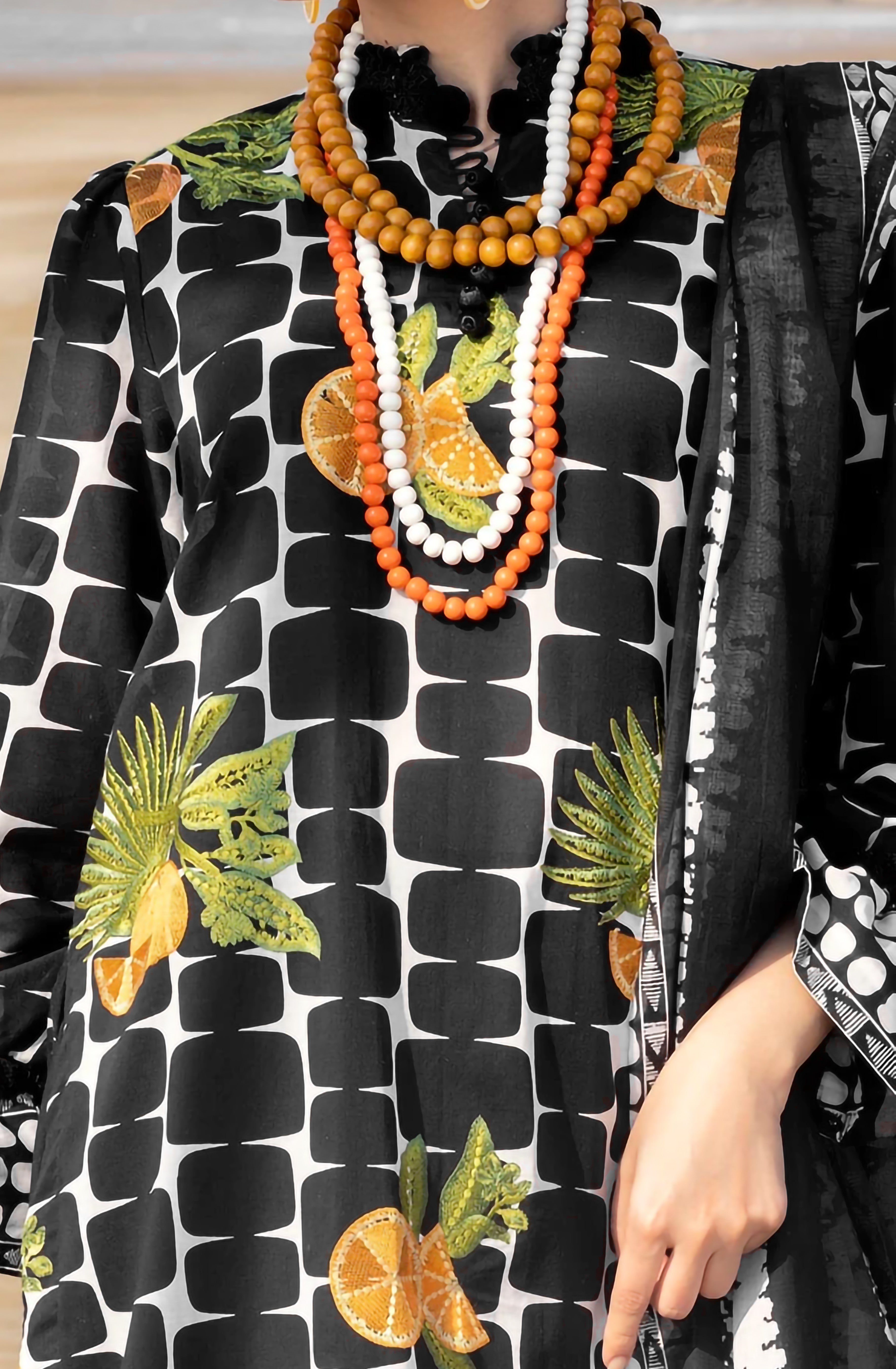 Gul Ahmed Unstitched Printed Linen