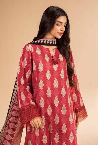 Nishat Unstitched Printed Khaddar 3-Pc