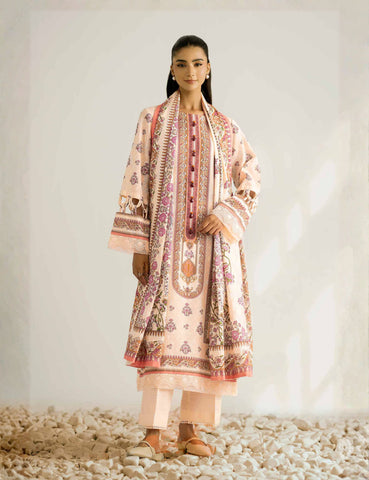 Nishat Unstitched Printed Khaddar 3-Pc
