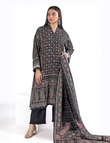 Unstitched Khaadi Printed Khaddar 3-Pc 06