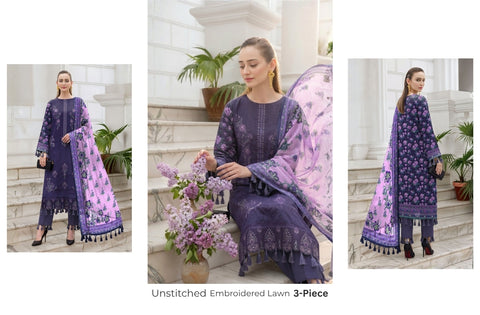 Set of Nishat Emb Lawn V-541
