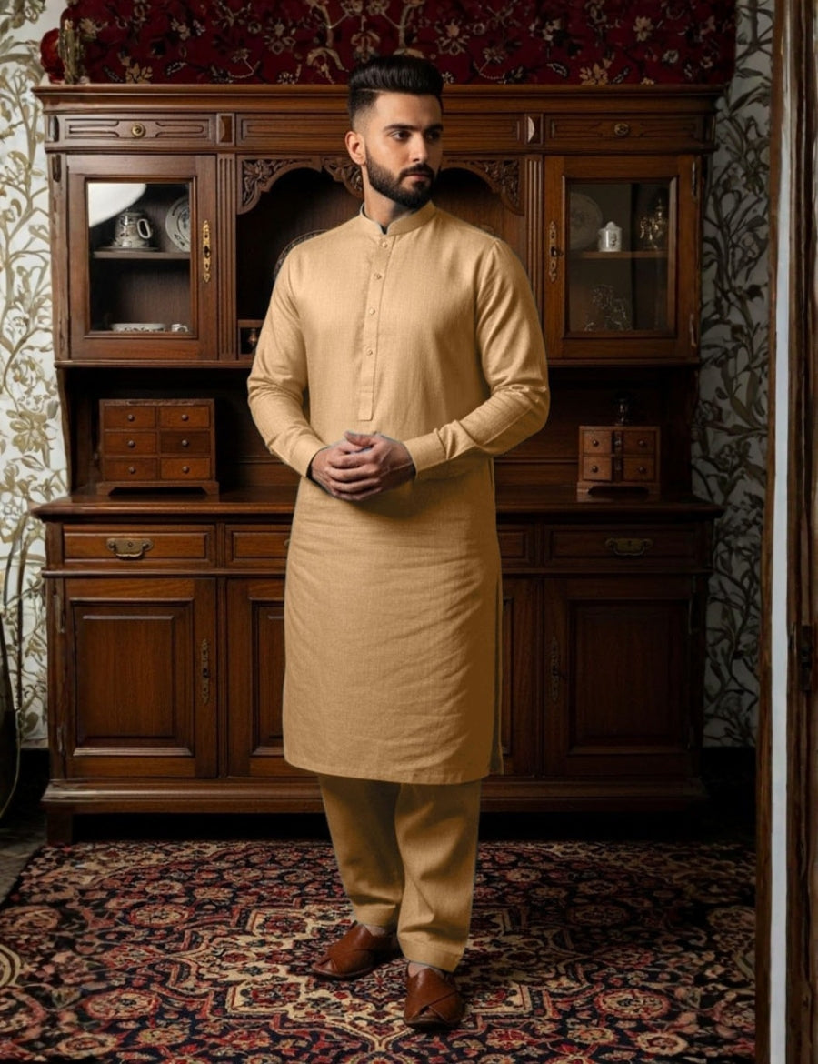 Gul Ahmad German cotton Sand Beige