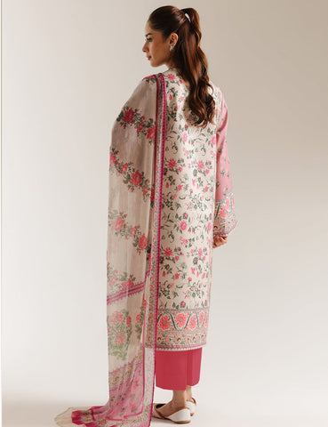 Ethnic Printed Lawn 3PC 530