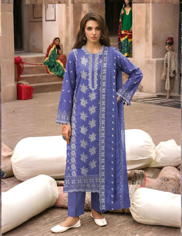 Munarq Embroidered Lawn 3PC 2623-04