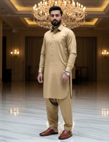 Nishat Naqsh Camel Beige