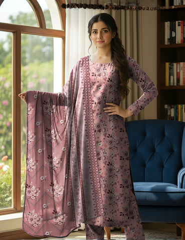 Bareeza Emb Printed Lawn 3PC PR-6931