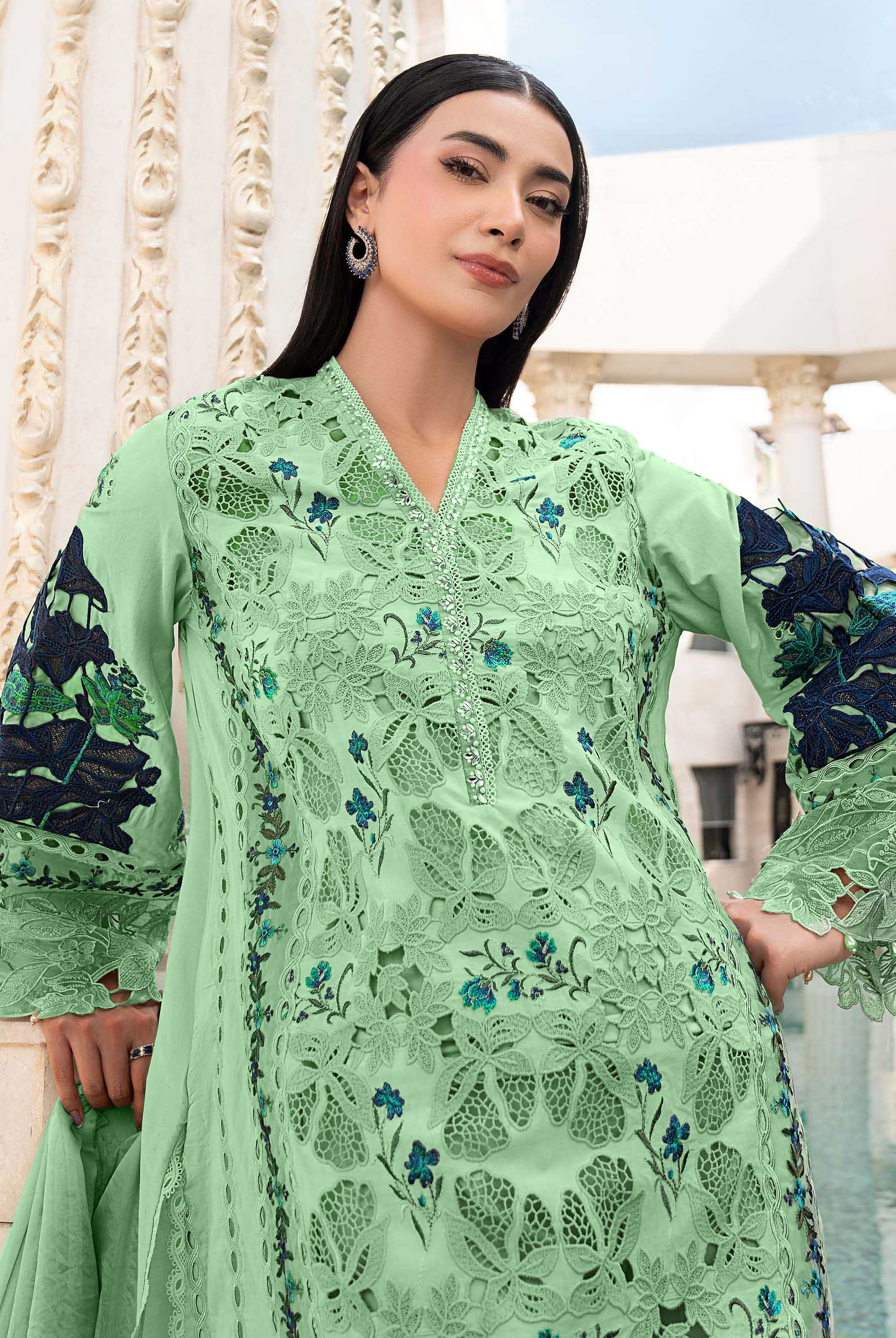 Zarmeen Emaan Premium Viscose Suit ZE-1933