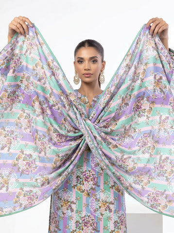 Khaadi Printed Lawn 3PC ss189b