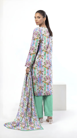 Khaadi Printed Lawn 3PC ss189b
