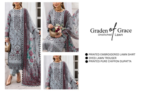 Set of Nishat Emb Lawn V-541