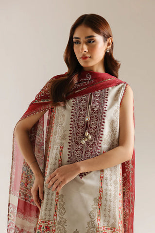 Ethnic Printed Lawn 3PC 403