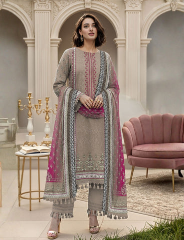 Nisha Designer Printed Lawn 3PC 599-07