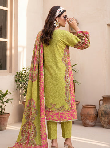 Charizma printed linen 3pc