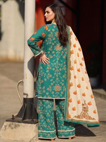 Charizma printed linen 3pc