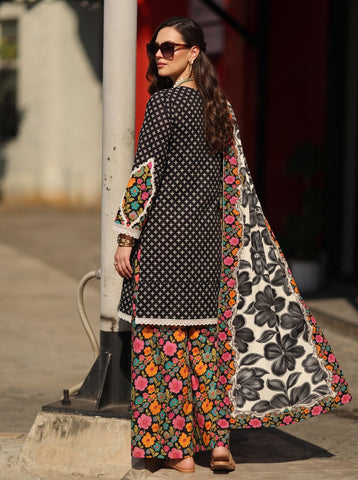 Charizma printed linen 3pc