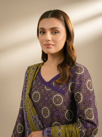 Nishat Printed Lawn Voil Dupatta