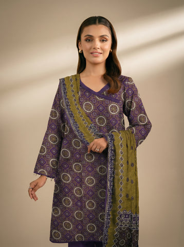 Nishat Printed Lawn Voil Dupatta