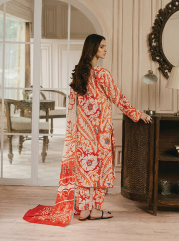Baroque Printed Lawn 3PC ES-US-D6070-101