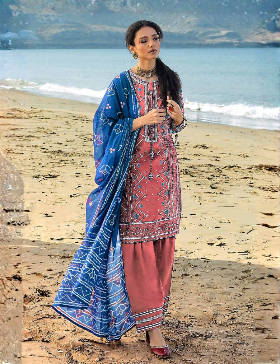 Gul Ahmed  Printed Lawn 3PC Cl-52180