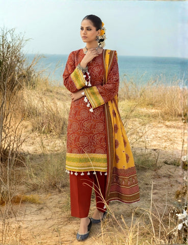 Gul Ahmed  Printed Lawn 3PC Cl-62024