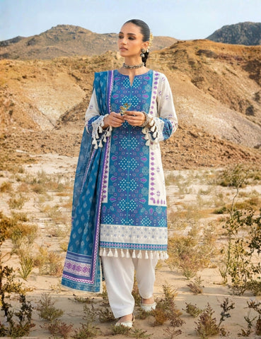 Gul Ahmed  Printed Lawn 3PC Cl-62027