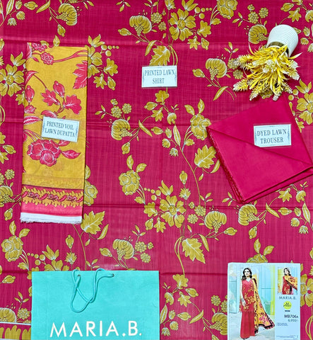 Maria b Printed Lawn 3PC 07